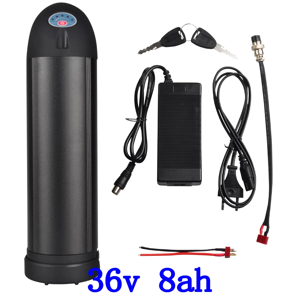 

36V Battery 36V 250W 350W 500W Electric Bike Battery 36V 8AH 8AH 9AH 10AH Lithium Battery 36V 10AH Ebike Battery with 2A charger