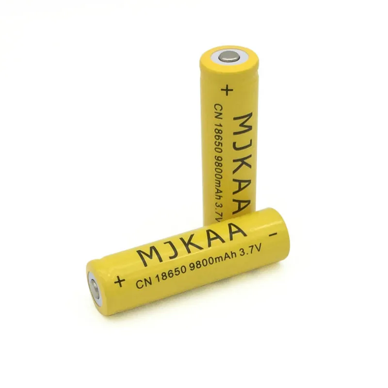 20 шт. 18650 3 7 V 9800mAh литий ионная аккумуляторная батарея для светодиодного фонарика