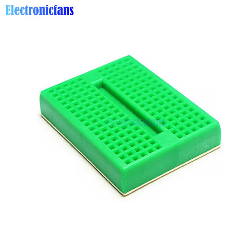 Мини Зеленая макетная плата без пайки с 170 контактами для Arduino Shield|breadboard solderless|arduino