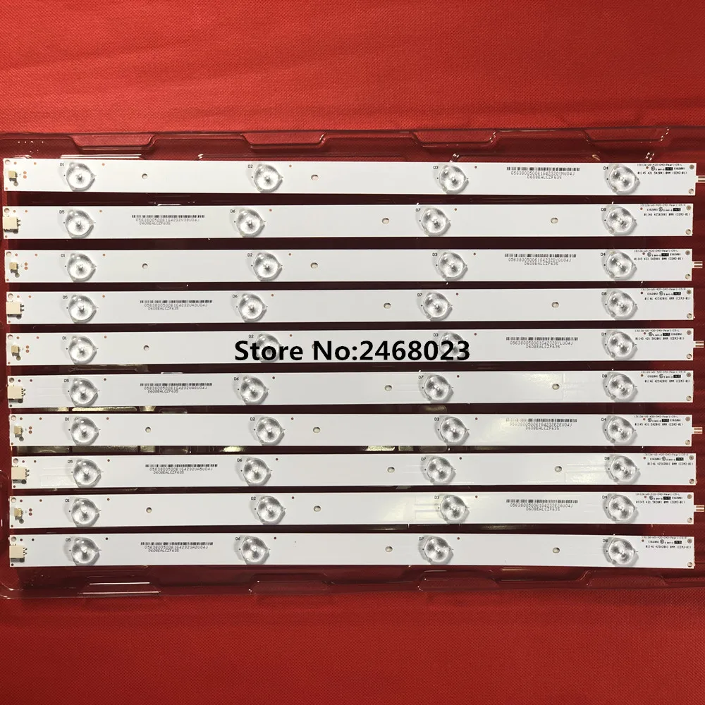 Светодиодная лента для подсветки SV0420A88 REV3 A B 131126-WS-420-040-PEAR1-C5-R/L 10 шт./партия V42FWSD01 |