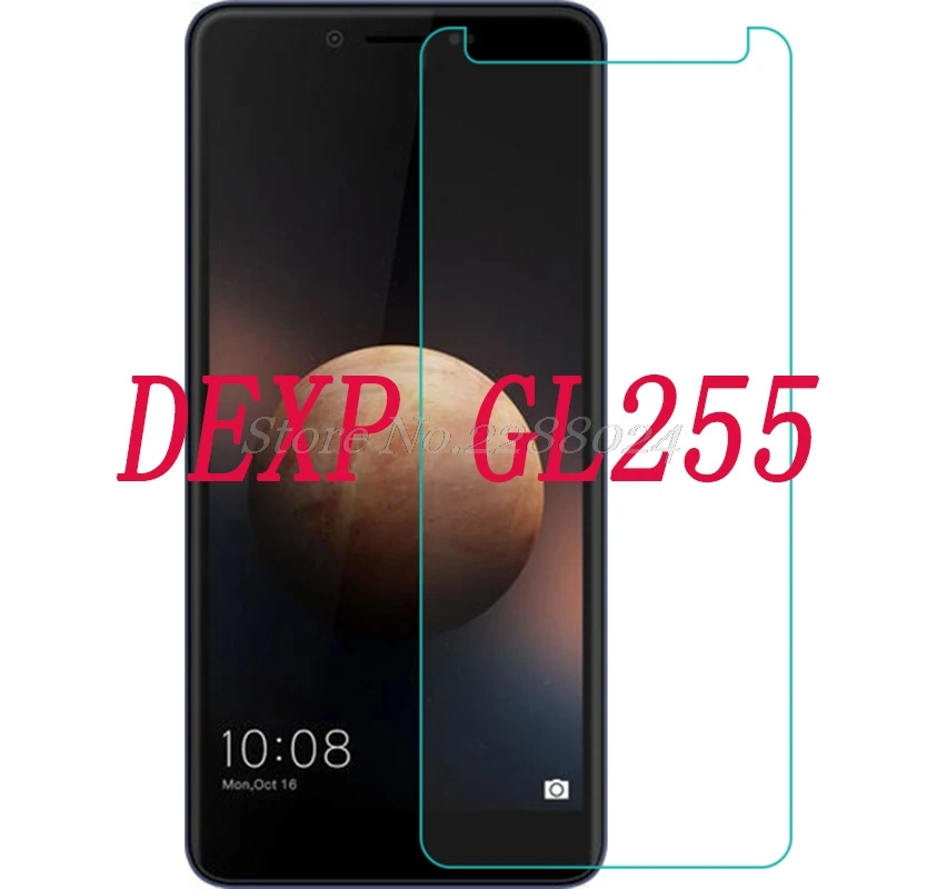 Защитное закаленное стекло для смартфона DEXP GL255 9H | Мобильные телефоны и