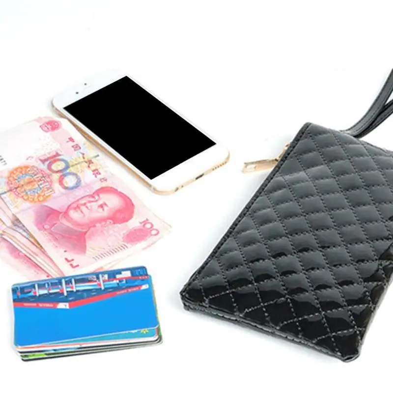 Мини женская сумка из искусственной кожи, модный дизайн, женские маленькие клетчатые клатчи, маленькие сумочки для телефона, женские сумочки на руку, портмоне, кошельки