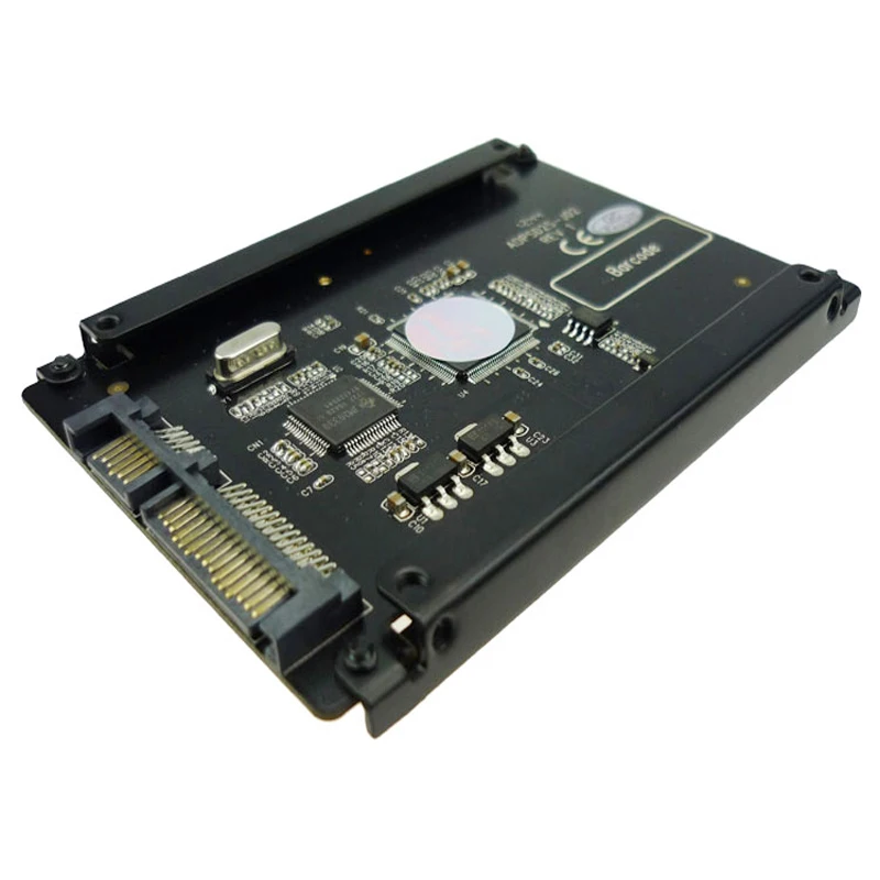 4 SD SDHC MMC карта для SATA 7 + 15 Pin HDD жесткий диск конвертер оптовая продажа ADP02501|sata card|sd