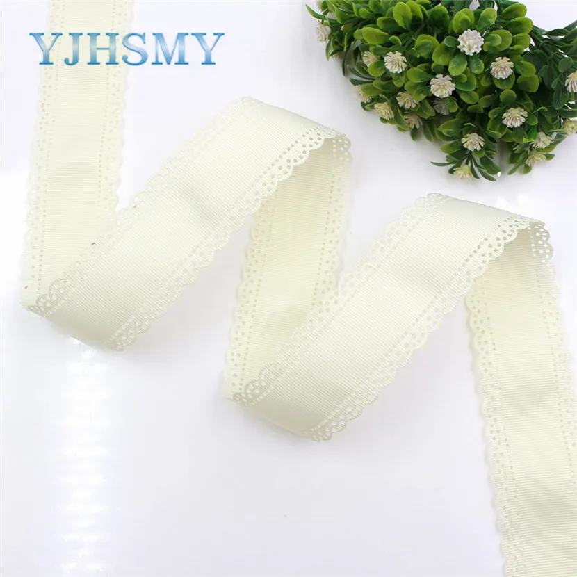 YJHSMY I-19407-882, 10 ярдов, горячая Распродажа 38 мм полые цветы сплошная корсажная лента ленты, DIY ручной работы материал, аксессуары для одежды - Цвет: I-19407-889