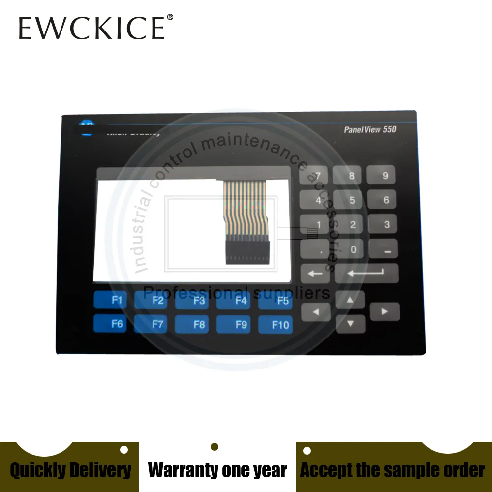 Новый сенсорный экран PLC Panelview 550 2711 B5A1 B5A2 B5A3 B5A5 HMI и мембранная