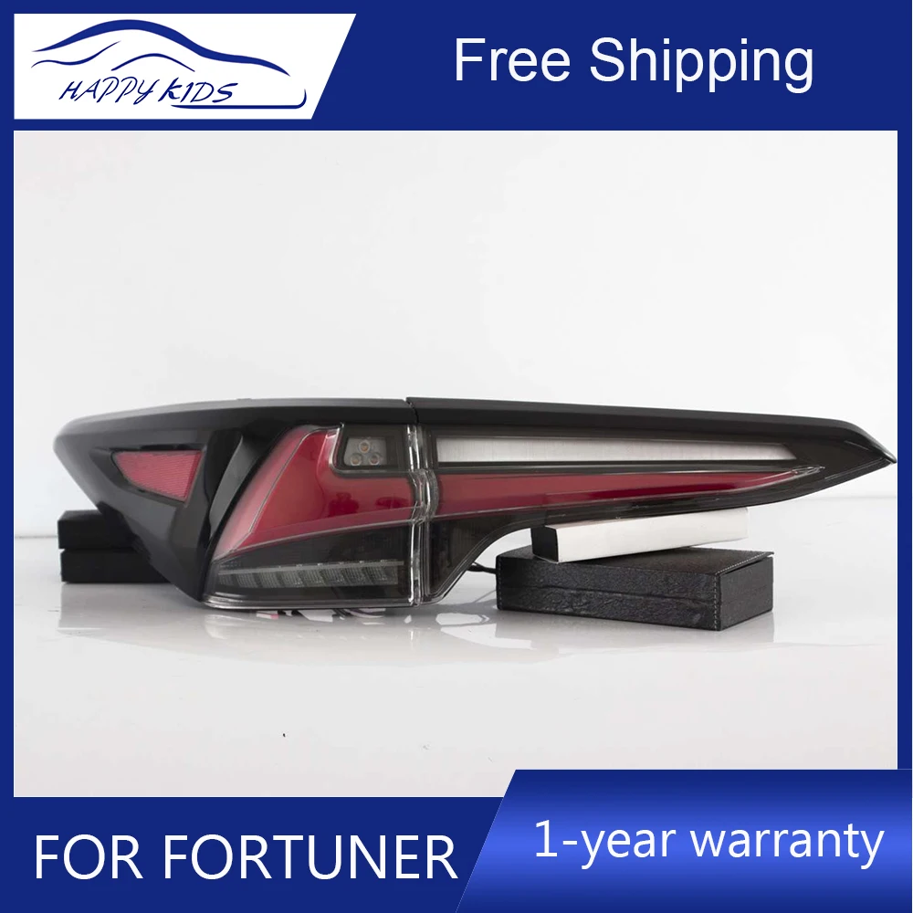 Бесплатная доставка по Ems Высококачественные задние фонари Led для Toyota New Fortuner фара для туманов задняя фара DRL+Brake+Park+Signal включены.