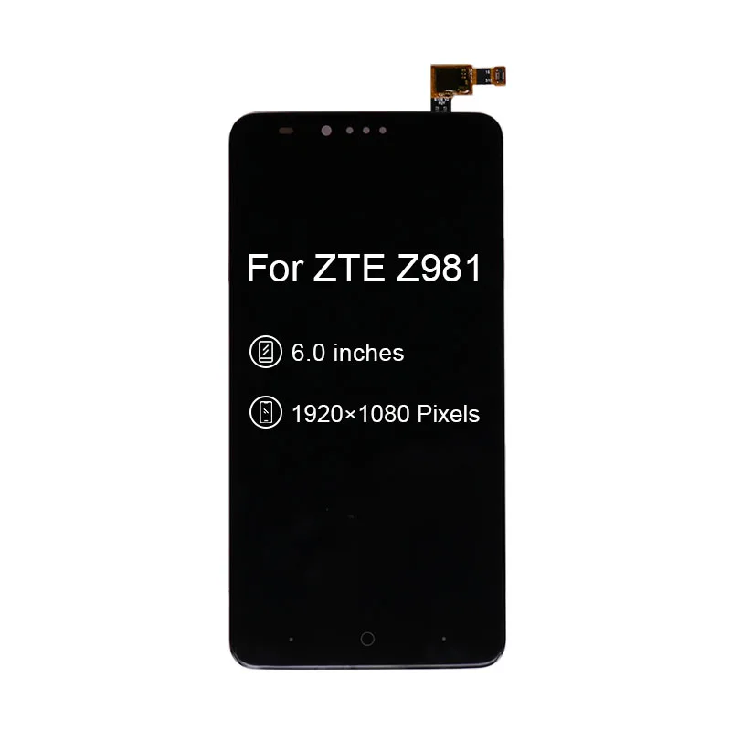 Для ZTE ZMax Pro Z981 ЖК-дисплей с сенсорным экраном дигитайзер для дисплей экран 6