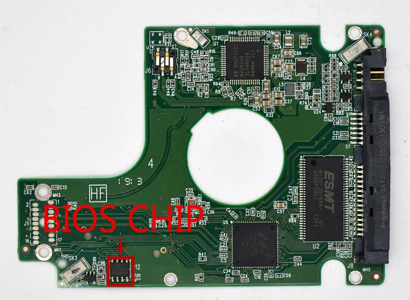 WD20NMVW HDD PCB/материнская плата/2060-771960-000 REV A, REV P2 2060 771960 000/771960-300, 771960-600, 771960-200