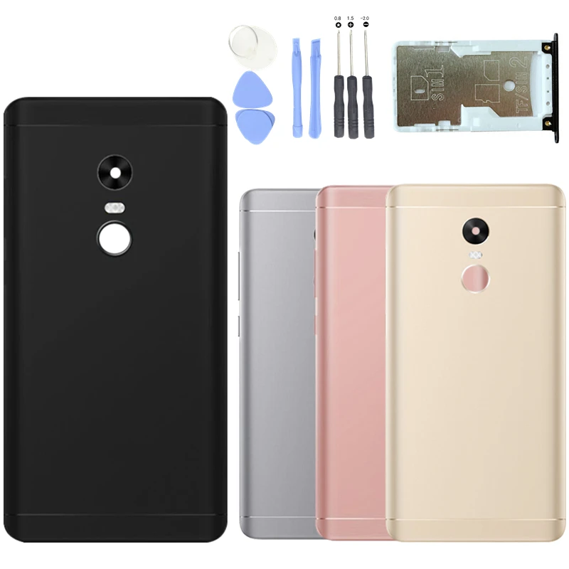 Для Xiaomi Redmi Note 4X3 GB 4GB батарея задняя крышка задняя дверь корпус карты лоток держатель Ремонт Запасные части