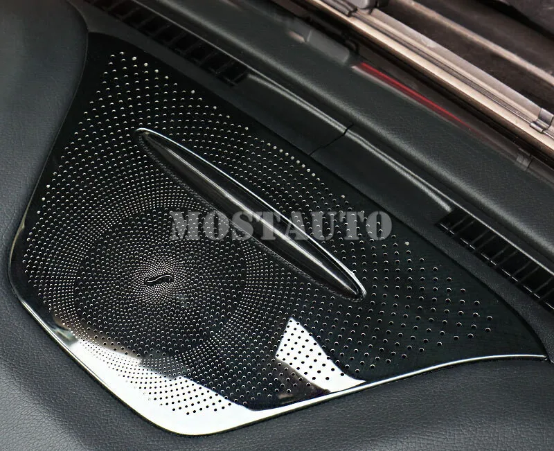 Для Benz CLA W117 C117 X117 внутренний центр динамик на приборную панель накладка 2013-2018 1 шт.