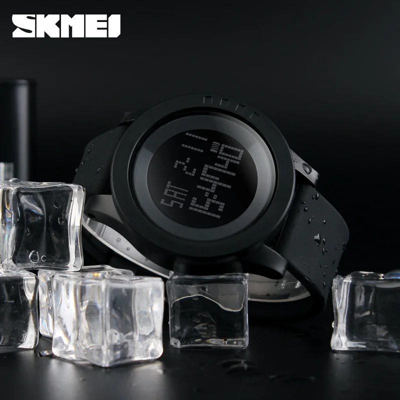 SKMEI Большой Набор Открытый Мужчины Спортивные Часы СВЕТОДИОДНЫЙ Цифровой