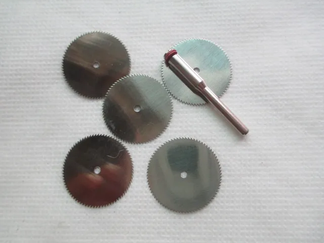 6 шт./set22mm небольшой круглый заостренный Клинок для вращающихся приборы для резьбы по дереву диск Dremel электрические аксессуары для мини-дрели Деревообрабатывающие инструменты