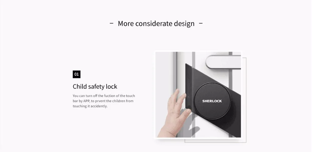 Обновление английской версии приложения) xiaomi Mijia Sherlock S2 Smart stick lock, добавить отпечаток пальца/пароль диск для xiaomi smart home kit