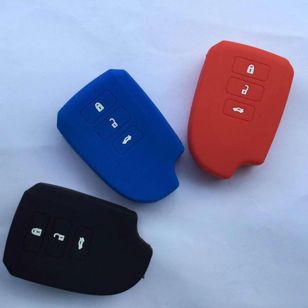 Силиконовый чехол для дистанционного ключа TOYOTA Yaris Camry Corolla Vios дистанционная