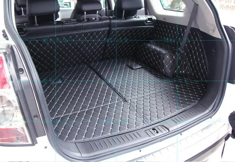 Полный задний багажник кассетного Коврики Этаж протектор ног pad S для Chevrolet Captiva