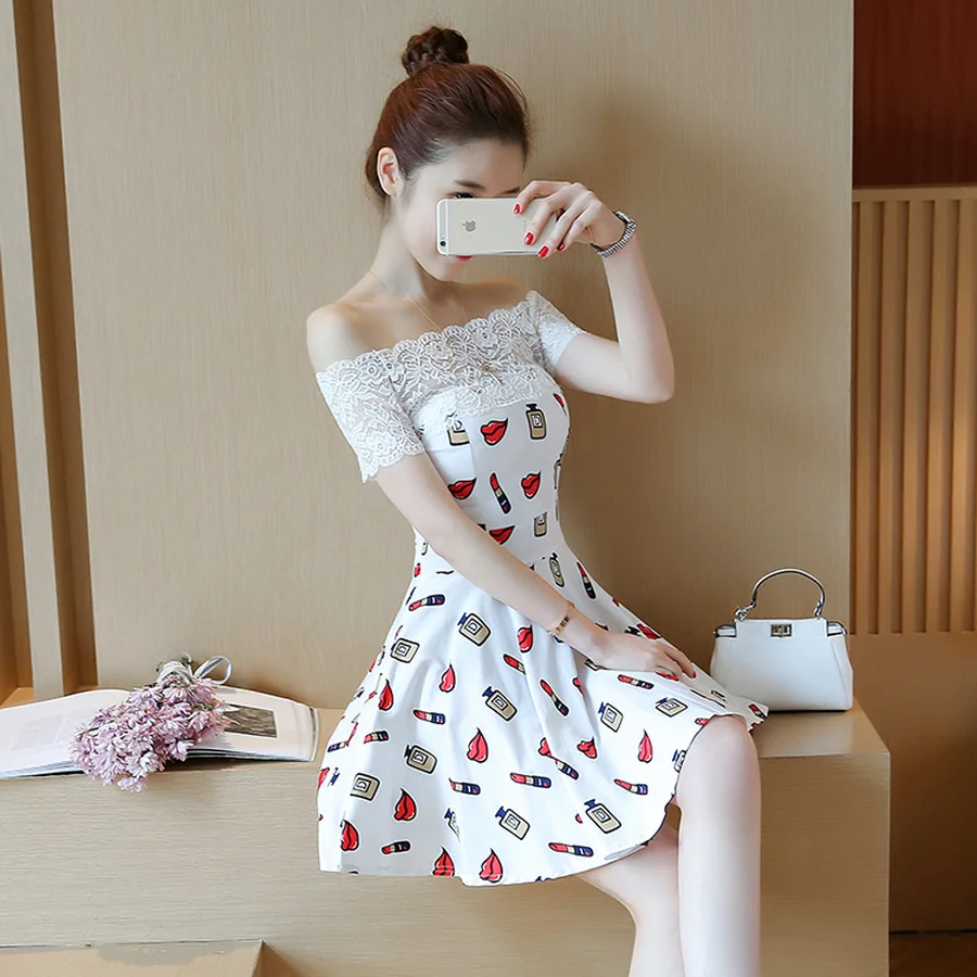 2020 корейские винтажные эритропические мини платья летние Новые однотонные