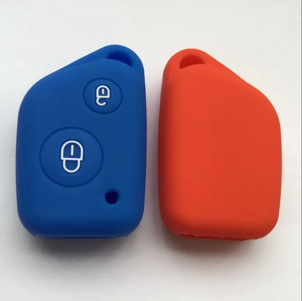 Funda силиконовый LLave ключ чехол КРЫШКА ДЛЯ Citroen Berlingo Xsara Picasso Saxo для Peugeot 106 205 206 ключа