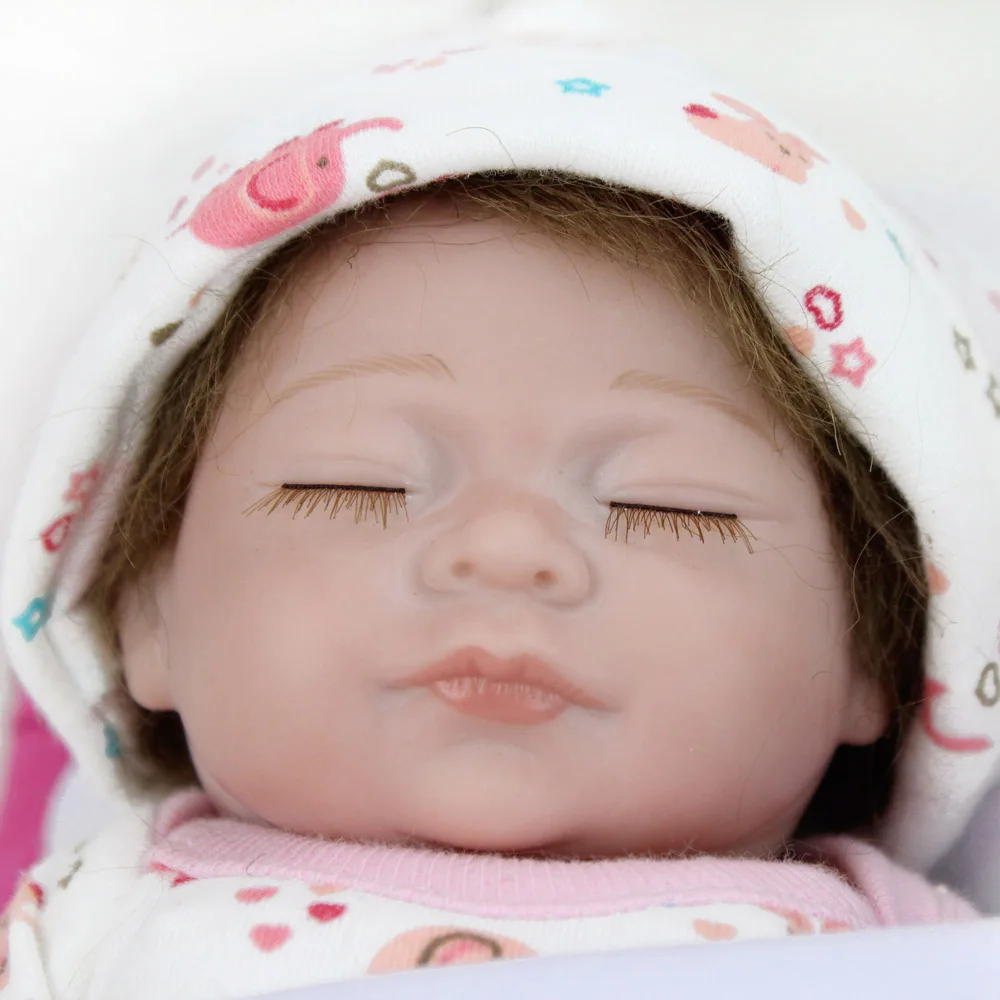KAYDORA Reborn Baby Dolls 10 дюймов 25 см мягкий силиконовый Bebe Reborn Развивающие игрушки для девочек оптом Bathable Boneca Menina