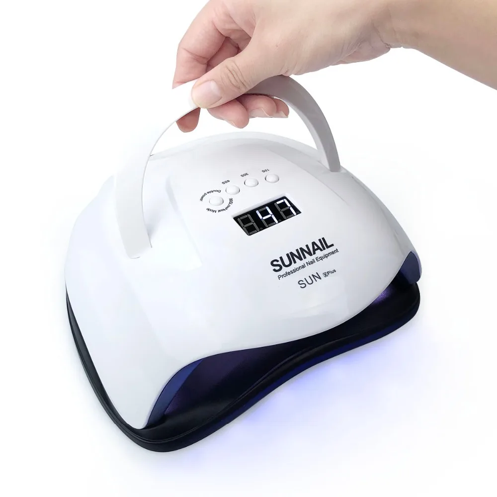 SUNX Plus 80 Вт/72 Вт УФ-лампа для сушки светодиодный светильник для ногтей для отверждения гель-лака для ногтей маникюр Солнечный свет авто сенсорная машина инструменты для ногтей