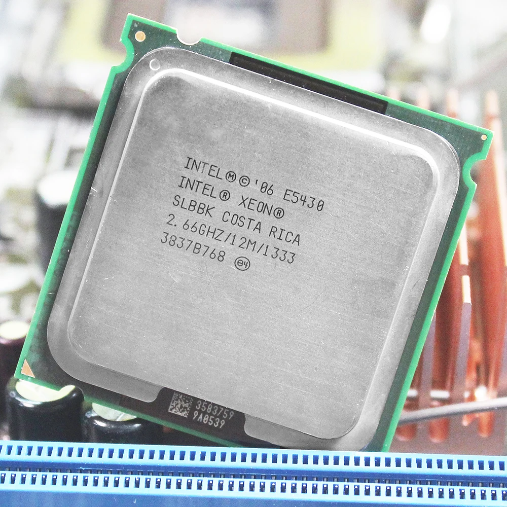 Процессор INTEL XEON E5430 процессор INTEL E5430 четырехъядерный процессор 4 ядра 2,66 МГц LeveL2 12M работа на материнской плате LGA 775