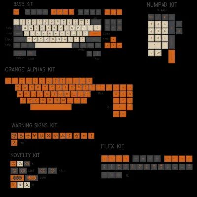 6 kit MP Carbon DSA PBT Keycap Dye-sulimated Cherry MX Switch Keycap для механической игровой клавиатуры Keycap - Цвет: 6 kit