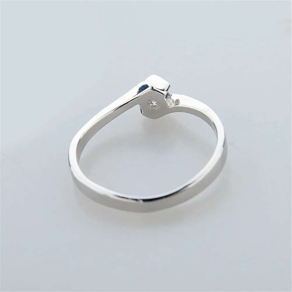 Женское серебряное кольцо свадебное ювелирное изделие SRI140001 | Украшения и