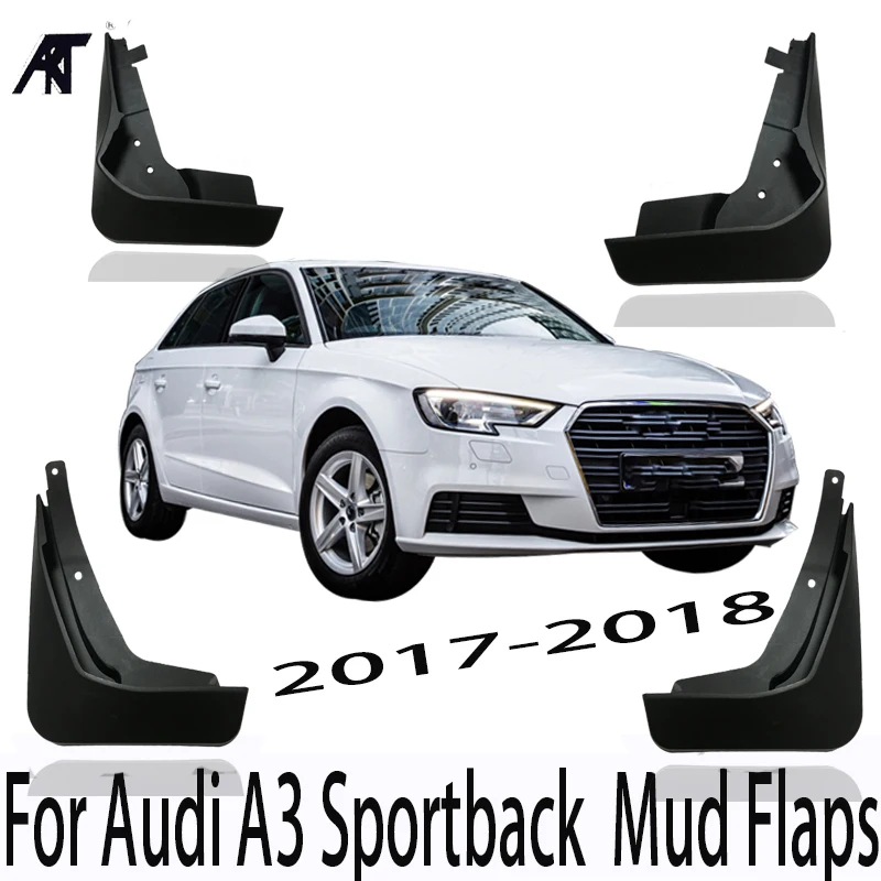 Автомобильные Брызговики для Audi A3 Sportback 2017 2018 лицевая сторона люк аксессуары