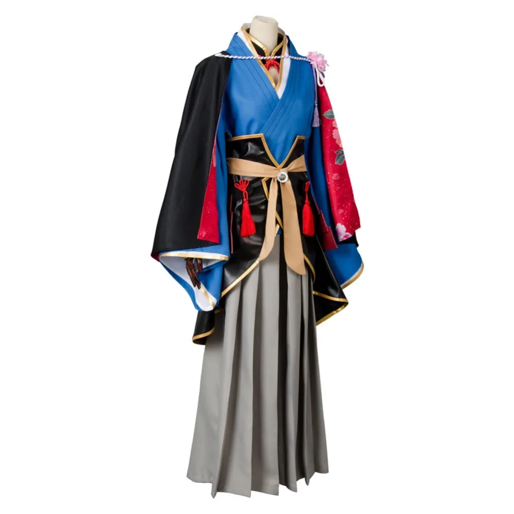 Кимоно Touken Ranbu для косплея Kasen Kanesada костюм взрослых мужчин и женщин полный