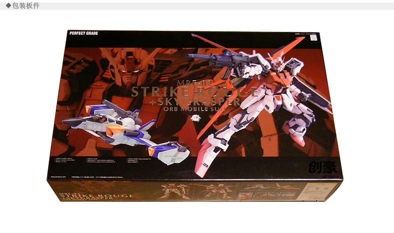 Аниме DABAN PG 1/60 MBF-02 Strike Rouge Gundam Sky grasper детская фигурка игрушки 30 см Сборная модель робота Детский Рождественский подарок