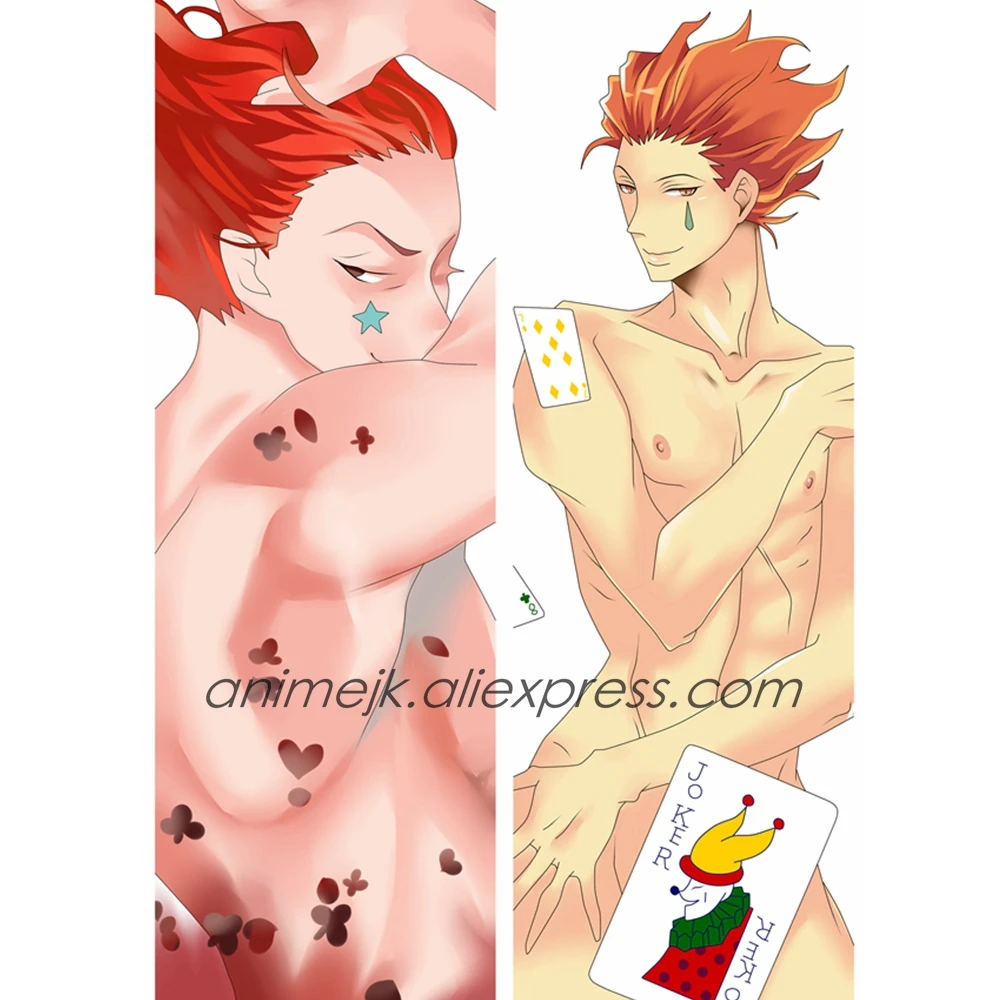 Аниме JK Hunter x Hunter Hisoka Morow мужской Dakimakura тела подушку Чехол Hug Наволочка Чехол домашнего декора кровати