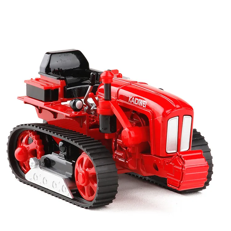 Высокая имитация 1:18 цинковый сплав гусеничный модель трактора коллекция и