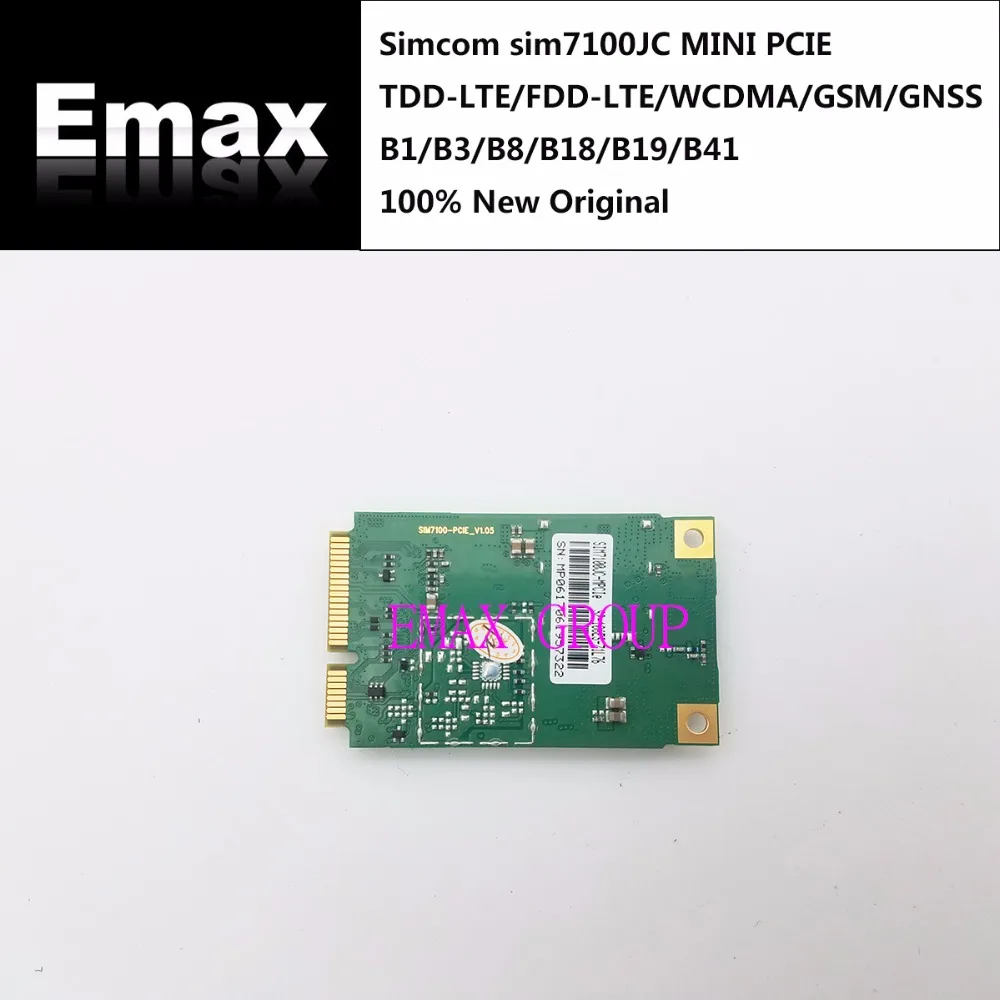Бесплатная доставка Simcom sim7100JC мини PCIE TDD-LTE/FDD-LTE/WCDMA/GSM/GNSS B1/B3/B8/B18/B19/B41 100% Новый