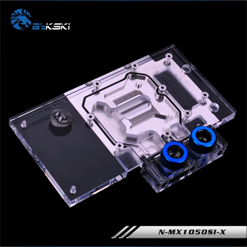 Bykski графический блок с полным покрытием для MAXSUN GTX 1050 ti E sports графическая карта
