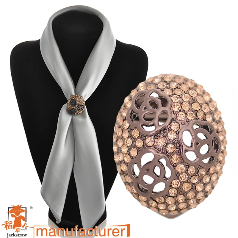 Брошь женская брошь кофейного цвета с застежкой блестящая стразы корсаж 2018 |