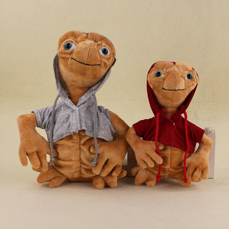 20 см/28 см E.T инопланетянин плюшевая кукла игрушка 2 цвета ET Экстра-земная кукла с тканью Высокое качество Дети Рождественские подарки