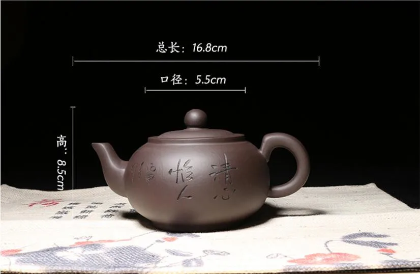 Yixing Zisha, чайный горшок, чайник, 380 мл~ 420 мл, ручной работы, чайный набор кунг-фу, чайные горшки, керамические китайские керамические глиняные чайники, подарочная безопасная упаковка - Цвет: B380 ml