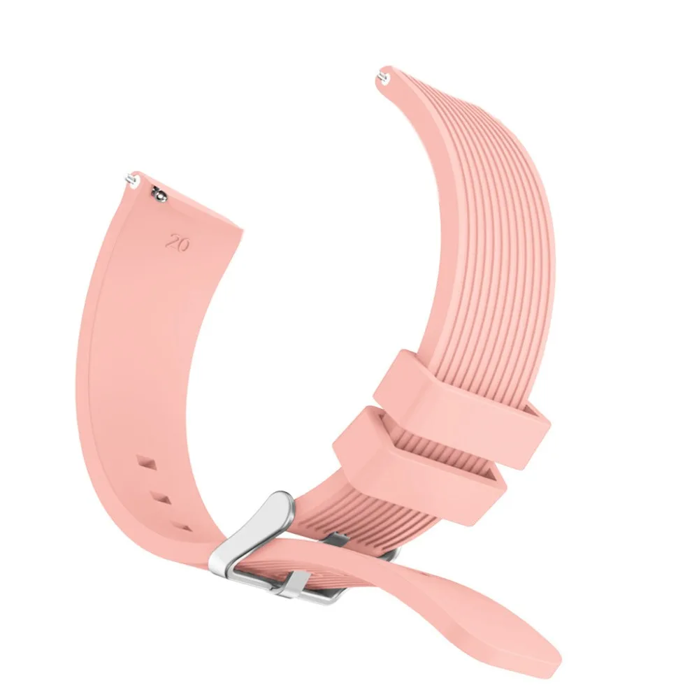 for Samsung Galaxy Watch Active Band Silicone Wristband for Galaxy Watch 46mm Bands Bracelet Watch Strap 20mm Watch Band
