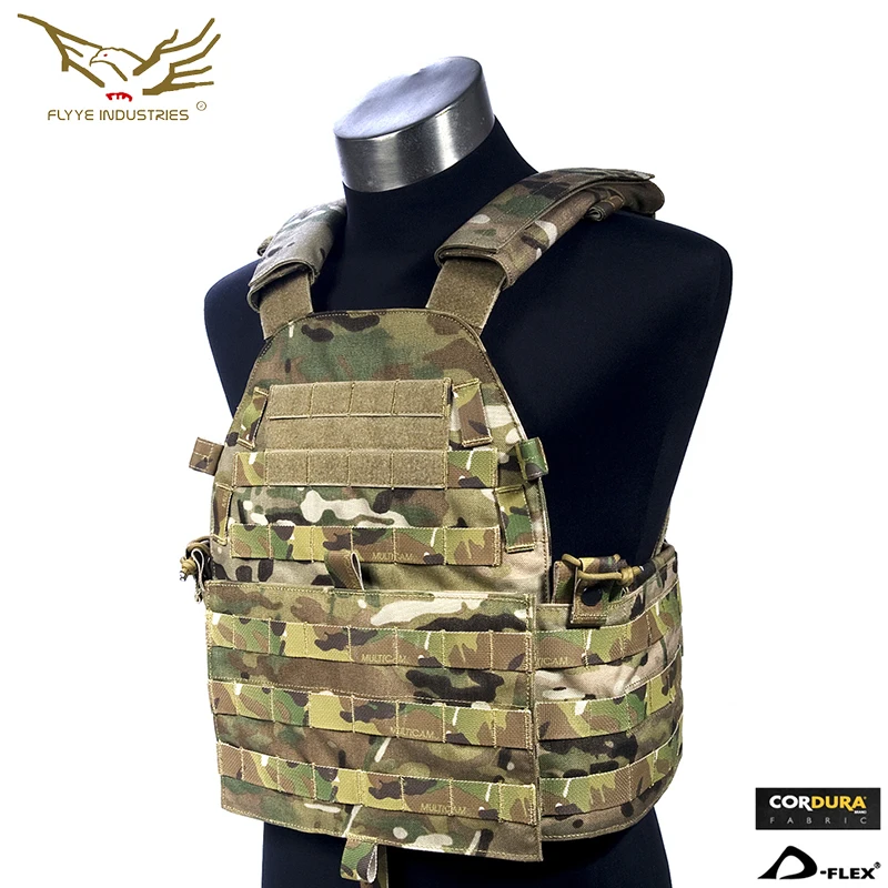 Multicam 500D Flyye Industries LT 6094 жилет средний тактический жилет охотничий страйкбол военный боевой снаряжение VT-M025 Мультикам AOR черный - Цвет: Multicam 500D