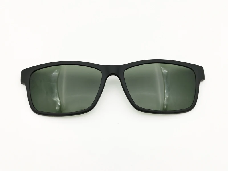 Модель No TJ010, одиночные линзы TAC, поляризационные, прямоугольной формы, солнцезащитные очки, линзы для близорукости, дальнозоркости, Дополнительные линзы на зажиме
