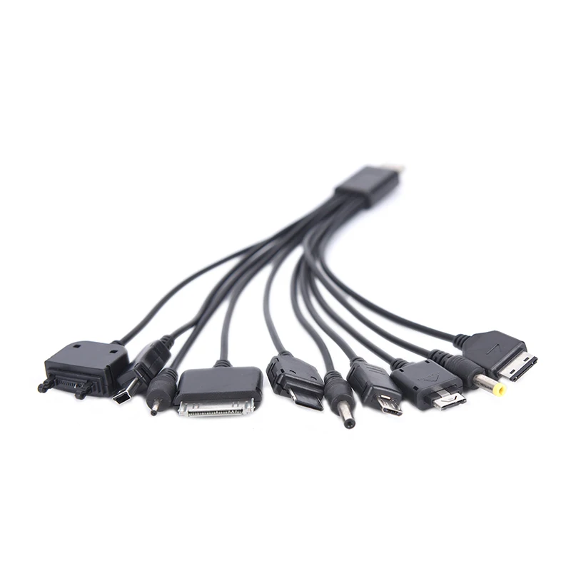 Новый универсальный Многоконтактный кабель Зарядное устройство USB-адаптер Шнур