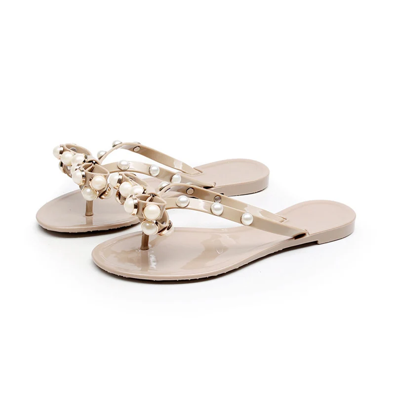 Женские туфли Новинка лета 2019 сандалии и тапочки на плоской подошве с бантом