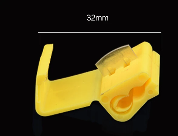 

Шотландский замок 10X Yellow 803P3, быстроразъемный 12-10AWG соединитель провода, бесплатная доставка