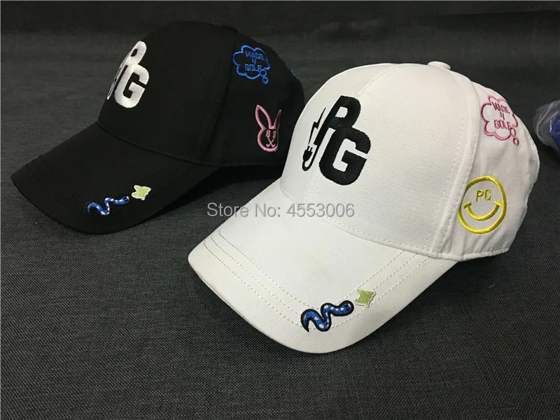 Новинка PG Кепка для гольфа перламутровые ворота шляпы наружные мужские женские