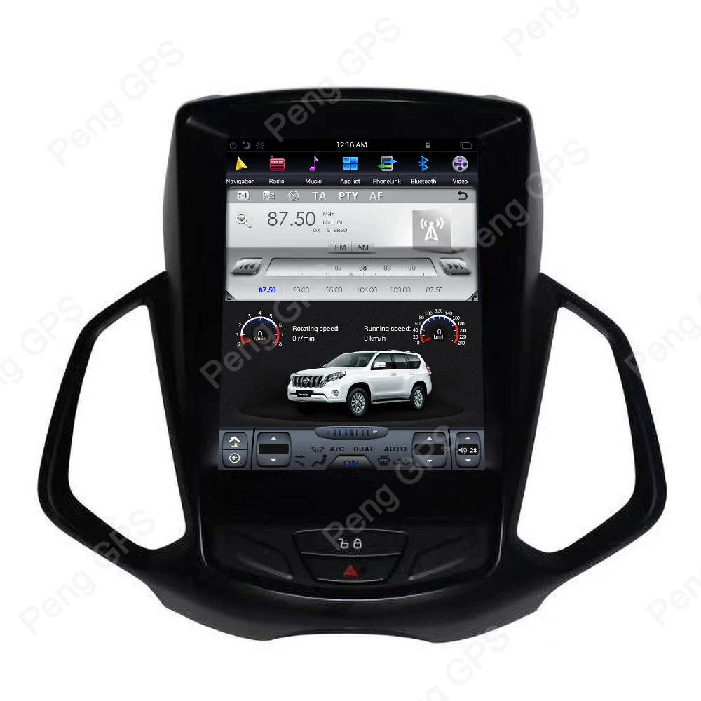 Автомобильный DVD-плеер 10 4 &quotIPS-экран Android CD-плеер для FORD EcoSport 2013 + GPS навигация 1024X600