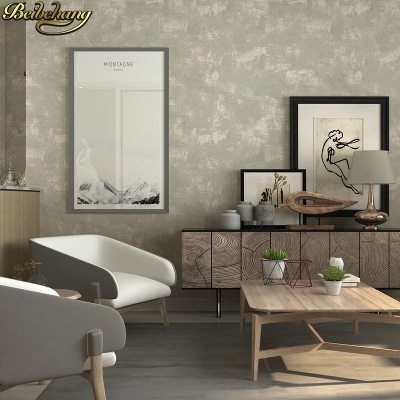 3D обои для гостиной ностальгические в скандинавском стиле ретро | Обустройство