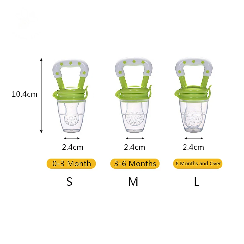 Для Еда соски Фидер силиконовые соски-пустышки фрукты Кормовые принадлежности