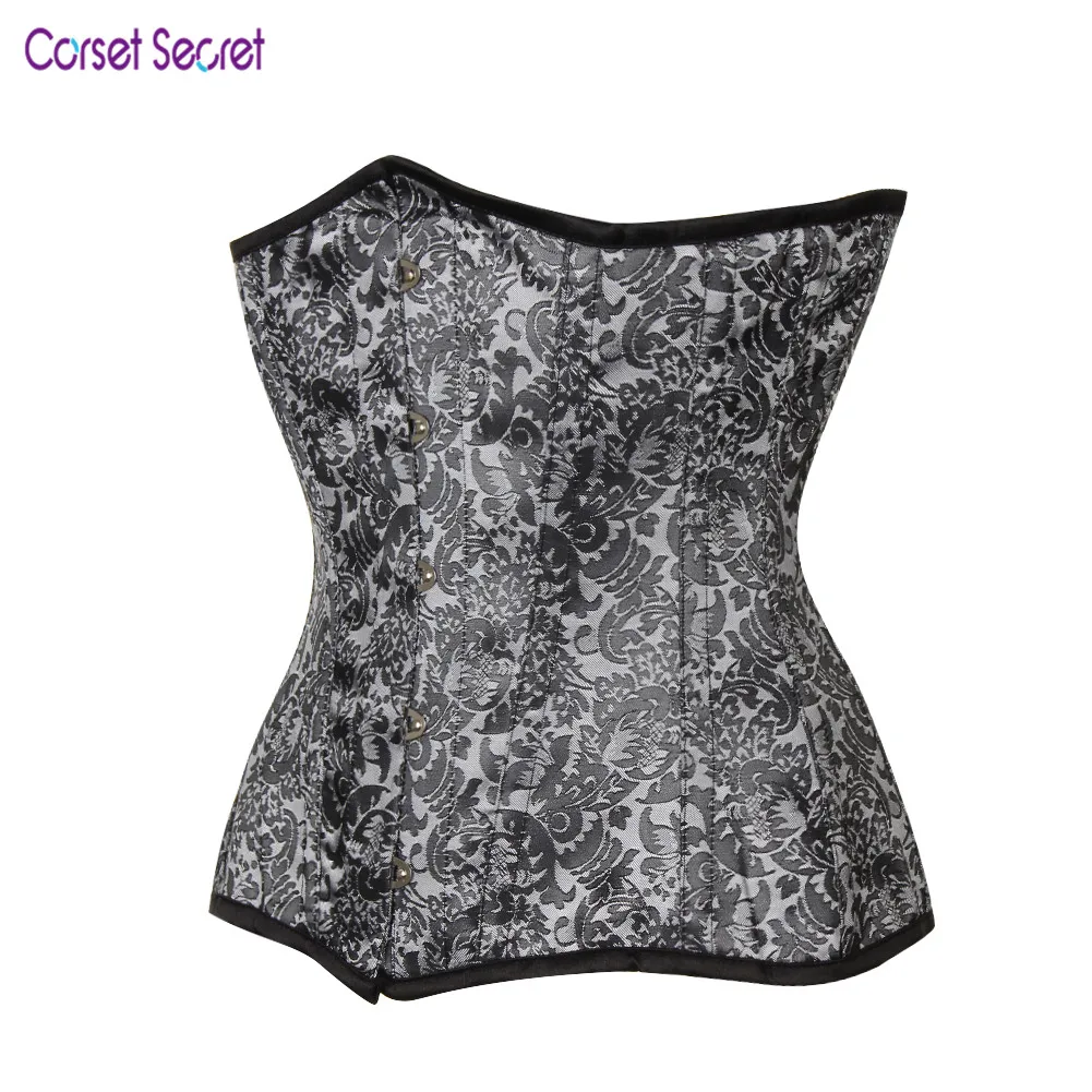 Корсет секретный винтажный жаккардовый корсет под грудью тренировочные