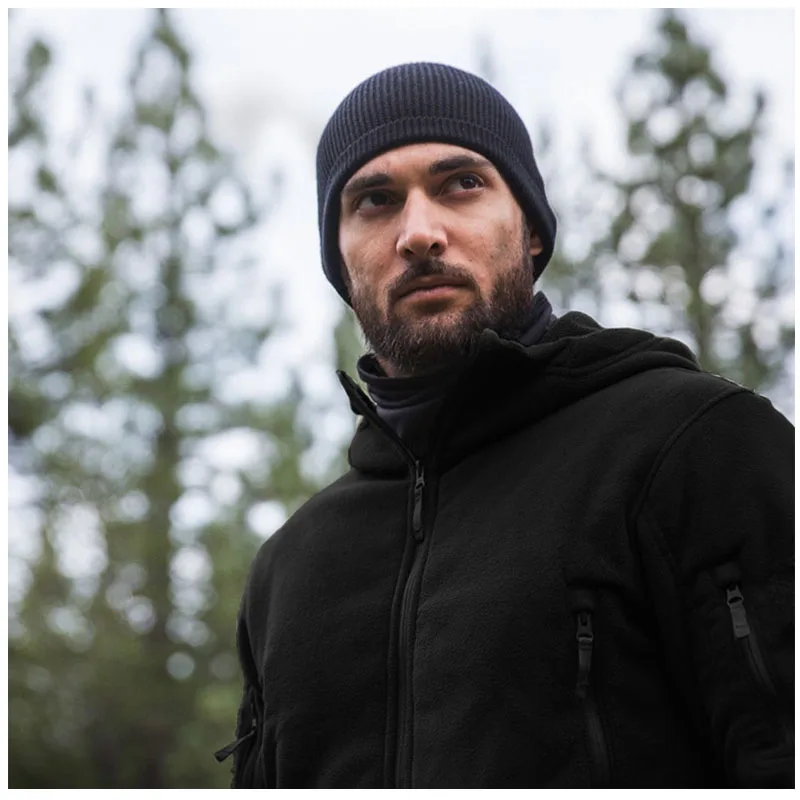 

Men Thermal Tactical Jacket Male Outdoor TAD Military Sport Soft Shell Coat Solid Long Sleeve Hunting Camping Fleece Jackets