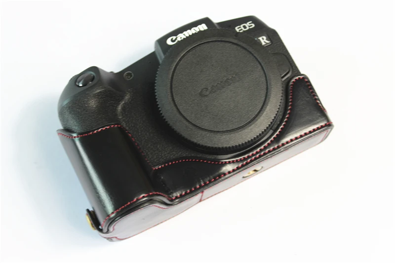 New PU Leather Camera Case Full Bag For canon EOS RP EOSRP Camera Bag Cover Hand Strap Take the battery version