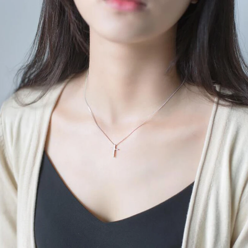 Новый полированный крест Religion ожерелья и подвески винтажные настоящие 925 пробы